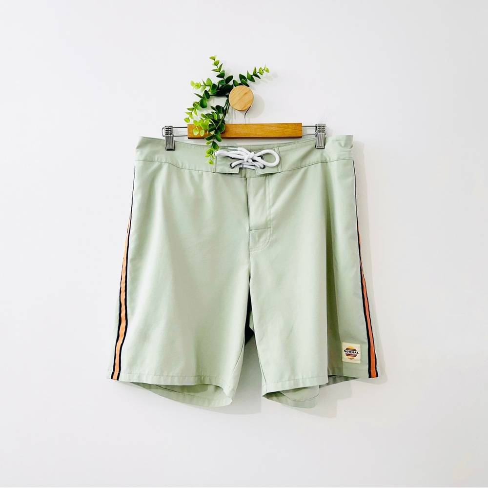 The Normal Brand Apollo Sage Swim Trunks Men’s